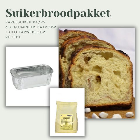 Suikerbrood bakpakket voor suiker brood