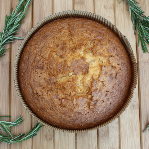 Rozemarijn-Zeezoutcake
