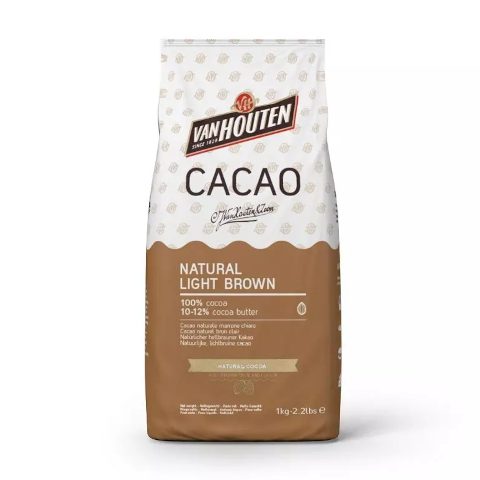 Van Houten Cacao Light Brown lichte cacao